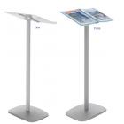 Pupitre porte-catalogue pour la consultation sur pied
