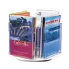 Tourniquets comptoirs rotatifs pour brochures 4 Cases A4, A5, 1/3 A4