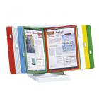 Pupitres protège documents de table Infoflex 40 pochettes pivotantes A4