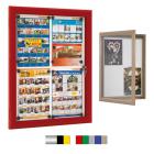 Vitrines extérieur 9 couleurs 4 feuilles pour affichage avec aimants