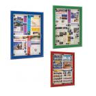 Vitrines affichage extérieur 9 couleurs 1 feuille pour affichage avec aimants