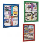 Vitrines affichage extérieur 9 couleurs 9 feuilles pour affichage avec aimants