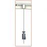 Kit cimaises classiques câbles nylon-perlon 2 mm transparent - Rail alu naturel