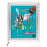 Porte-Affiche Acryl LED mural A4
