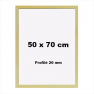 Cadres Bois 50x70 Profilé 20 mm Naturel