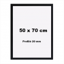 Cadres Bois 50x70 Profilé 20 mm Noir