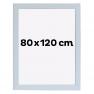 Cadres Bois 120x80 Profilé 30 mm Blanc