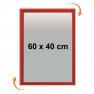 Cadre Clic-Clac 60 x 40 cm ROUGE