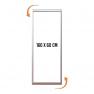 Cadre Clic-Clac angle 90° 160 x 60 cm