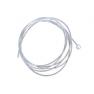 Câble de 300 cm en nylon perlon 2mm avec fixation pour rail alu naturel