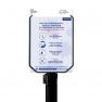 Pancarte A4 (h.297 x l.210 mm) recto verso