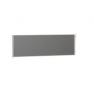 Panneau feutrine gris clair double-faces 30 x 120 cm
