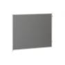 Panneau feutrine gris clair double-faces 90 x 120 cm