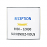 Plaque signalétique AluSign® 30 x 30 cm