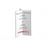 Porte-menus tryptique 300 x 210 mm