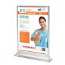 Porte-visuel comptoir A5 (H 210 x L 148 mm) Premium