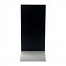 Porte-visuel/Menu Ardoise 1/3 A4 portait Double face Alusign®