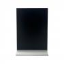 Porte-visuel/Menu Ardoise A4 portrait Double face Alusign®