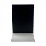 Porte-visuel/Menu Ardoise A6 portrait Double face Alusign®
