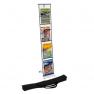 Présentoir pliant Brochure-Displays® 4 poches en nylon