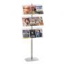 Présentoir vitrine Presse H 177 cm 3 étagères