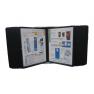 Pupitre de bureau 40 volets A4 Noir