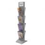 Totem brochures Info-Displays® 8 cases A4 double-faces