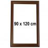 Cadre Clic-Clac 90 x 120 cm finition Bois Noyer