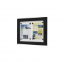 Vitrine Intérieur/Extérieur fond métal 2 feuilles A4