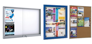 Vitrines et tableaux affichage